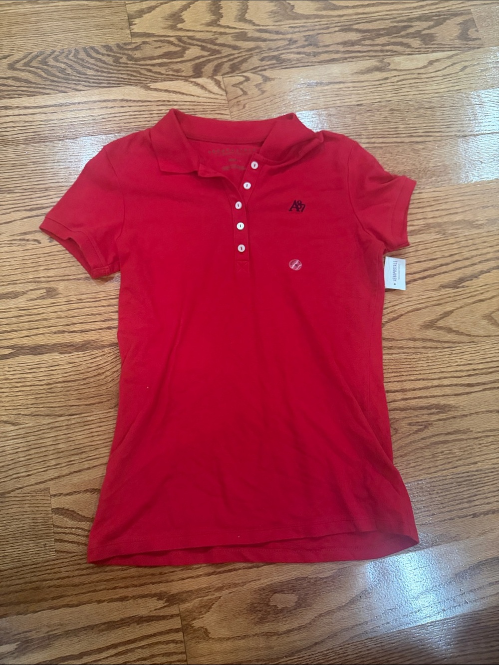 Aeropostale Red woman Short-Sleeve Polo